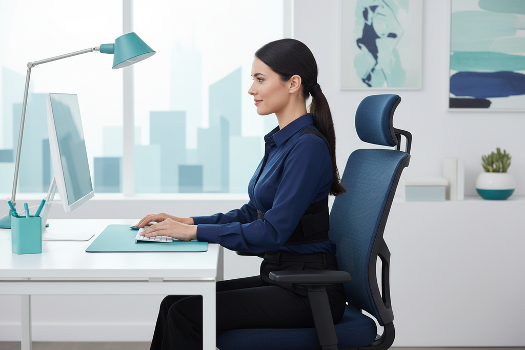 Posture Corrector Office Lifestyle