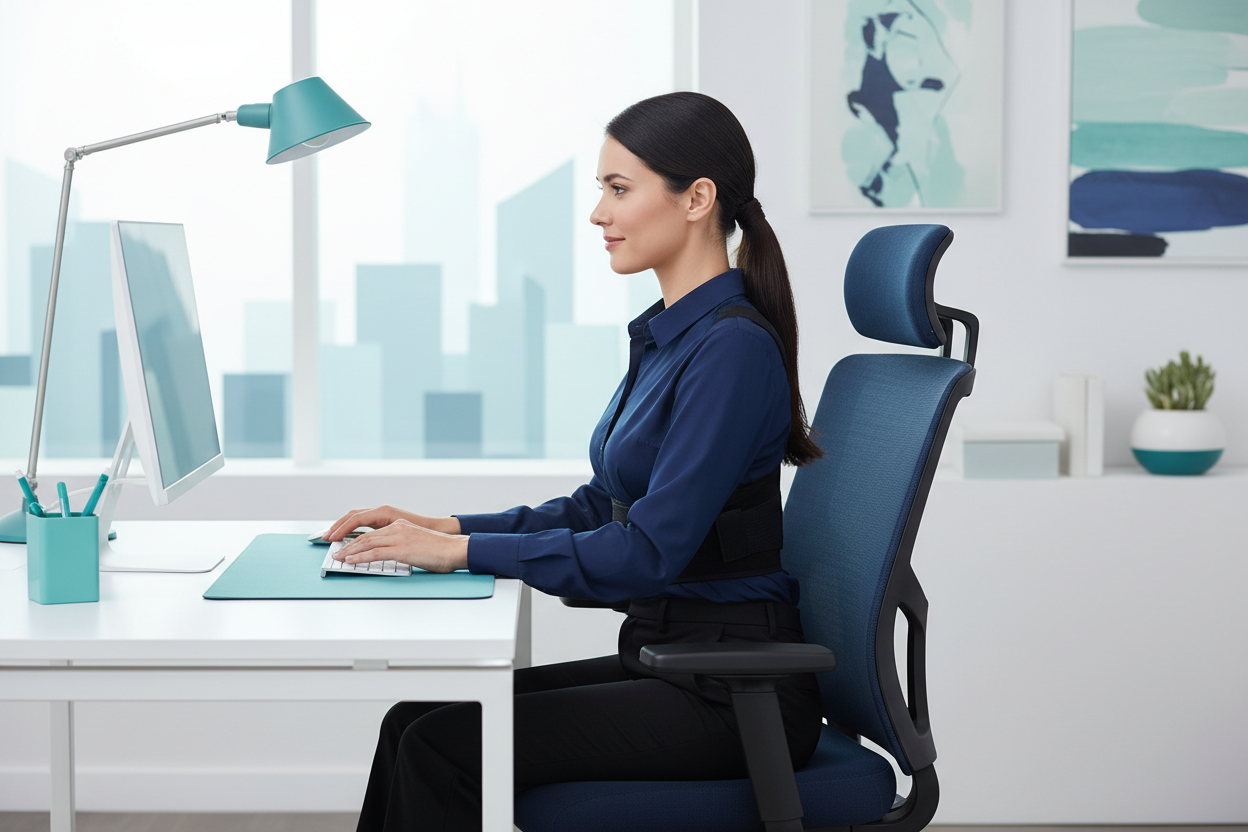 Posture Corrector Office Lifestyle