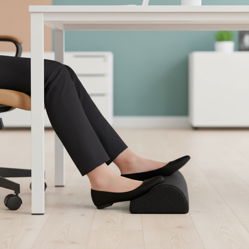 Woman in office close-up